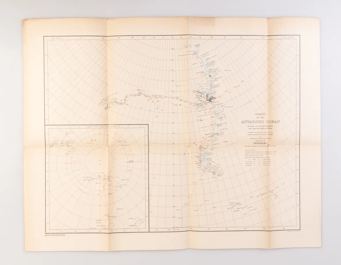 National Antarctic Expedition, 1901-1904. Charts.