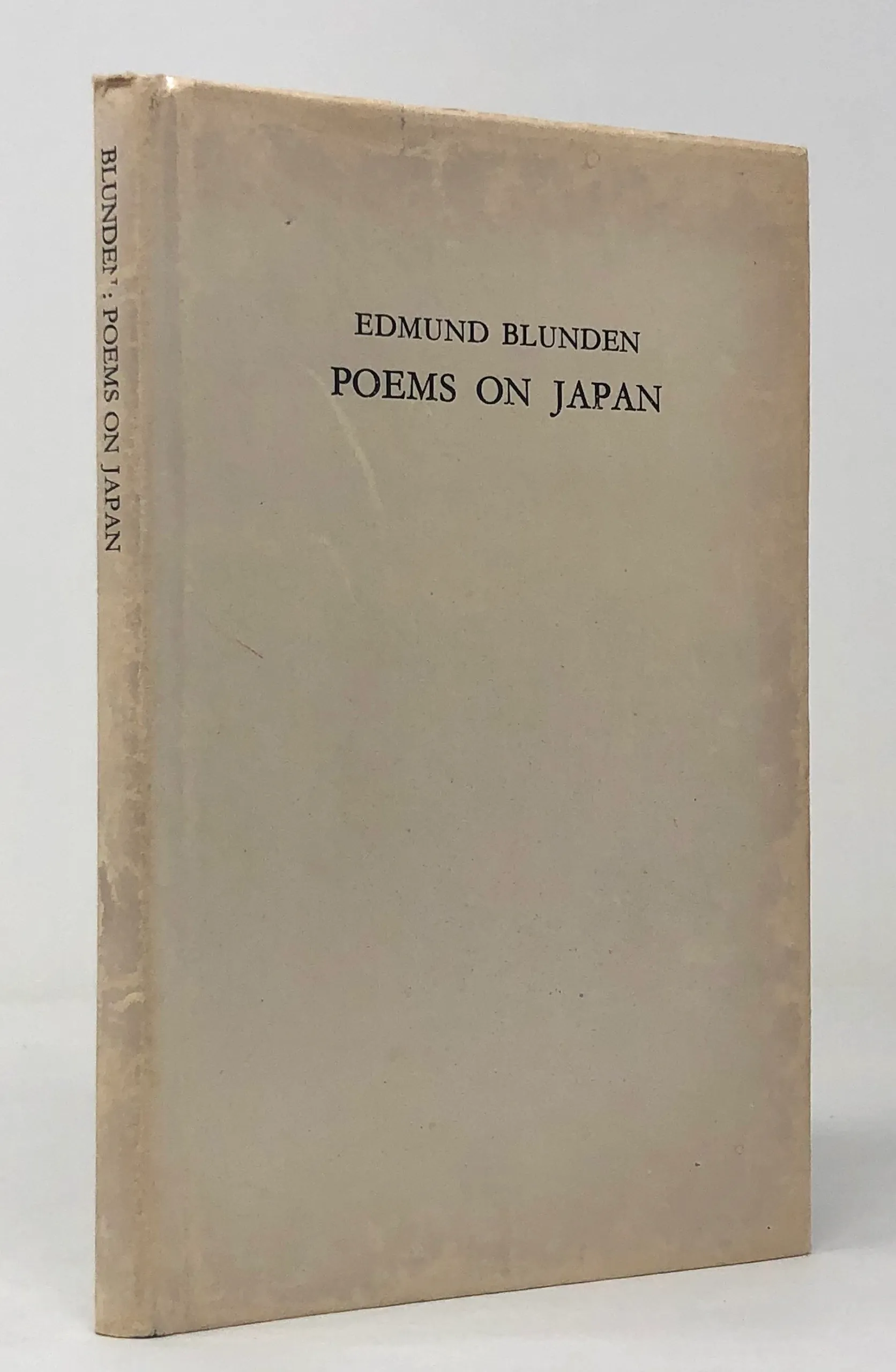 Poems of Japan. Hitherto uncollected and mostly unprinted.