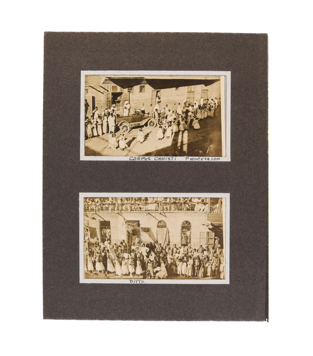 Photograph album compiled by a British nurse, Marjorie M. Thomson, during the Mesopotamian Campaign of the First World War.