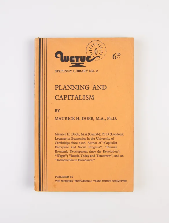 Planning and Capitalism.