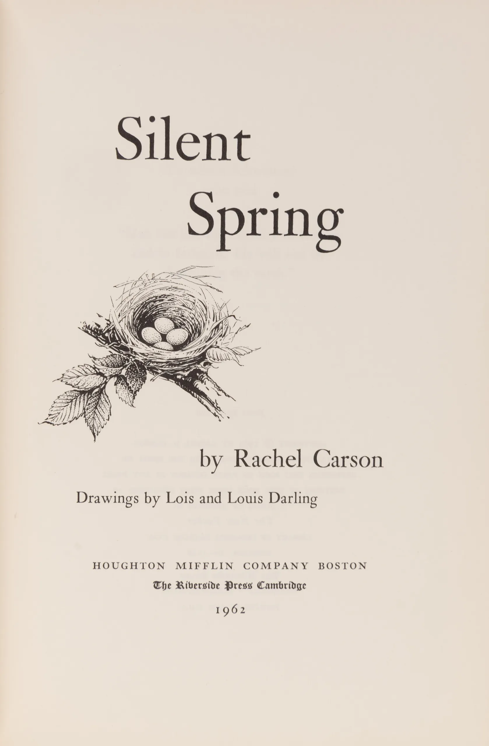 Silent Spring.