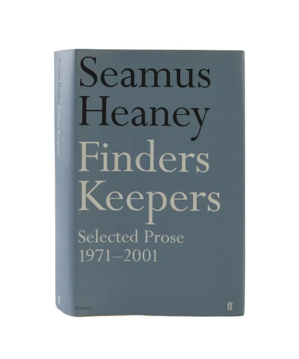 Finders Keepers. Selected Prose 1971-2001.