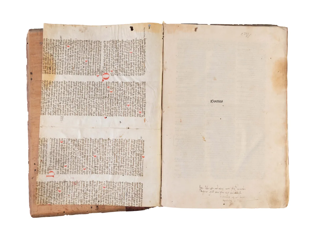 De consolatione philosophica. [Pseudo-Boethius:] De disciplina scholarium.