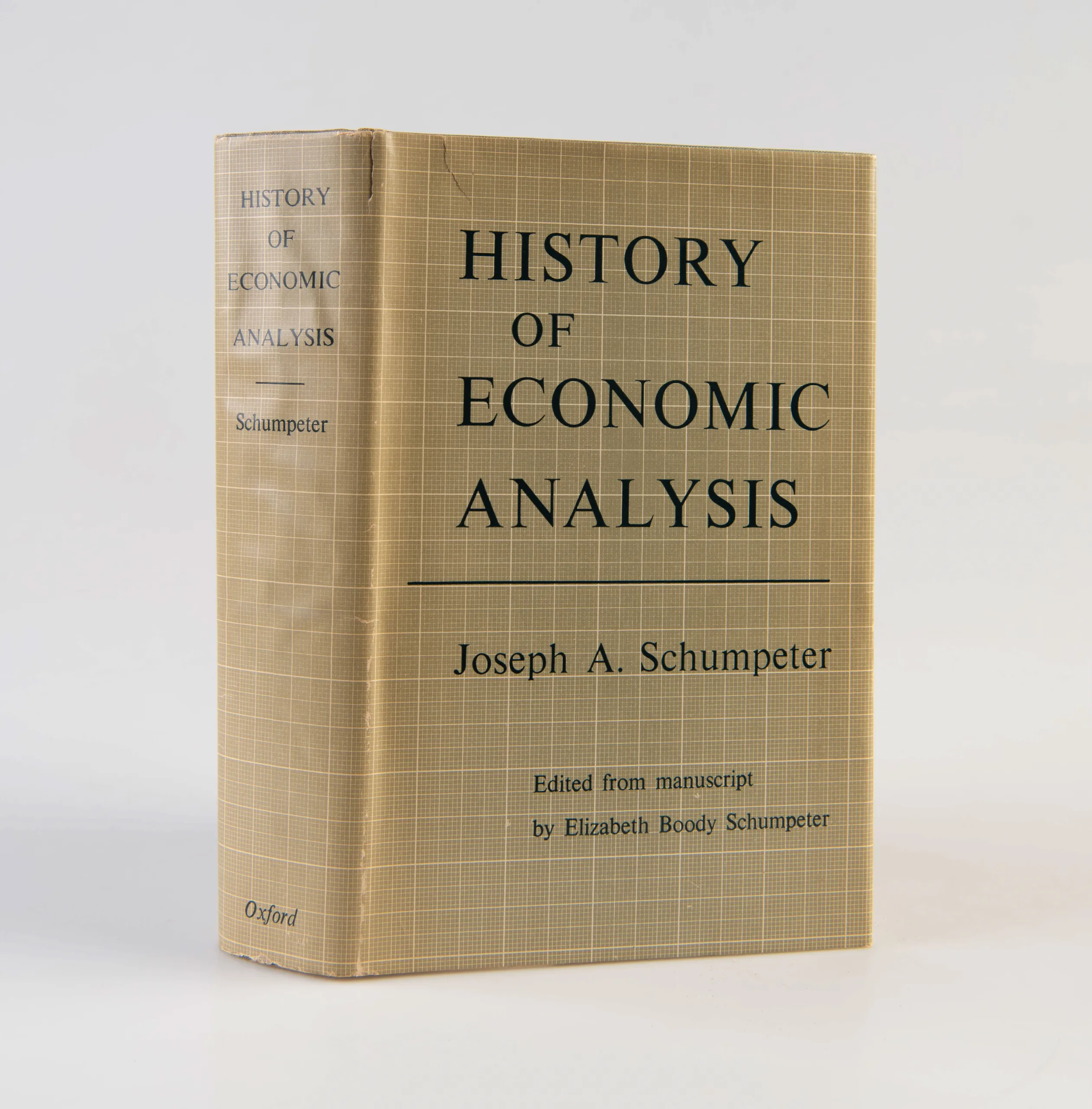 History of Economic Analysis. Edited from Manuscript by Elizabeth Boody Schumpeter.