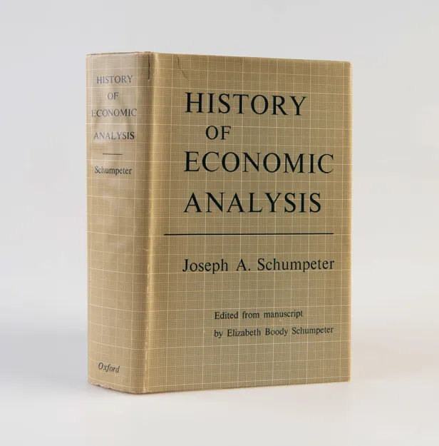 History of Economic Analysis. Edited from Manuscript by Elizabeth Boody Schumpeter.