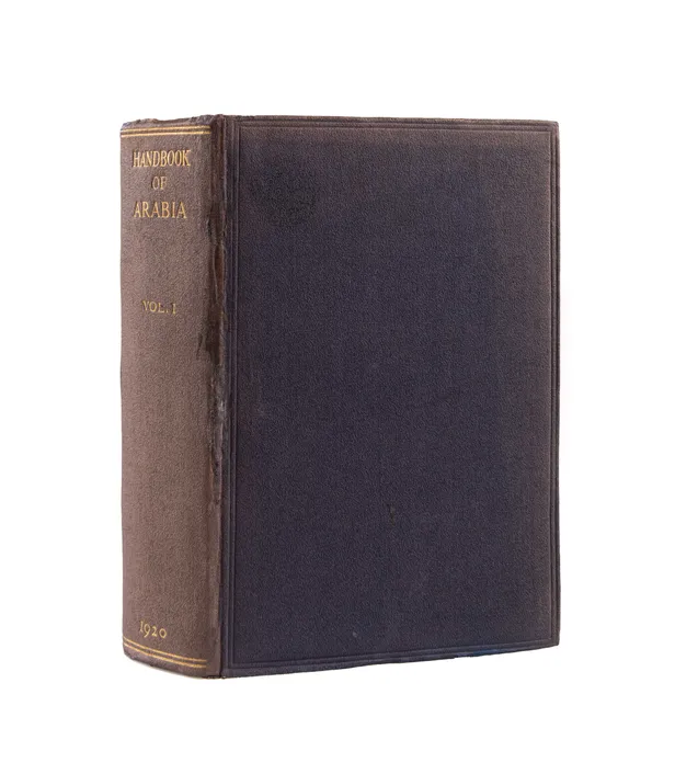 A Handbook of Arabia. Volume I General.