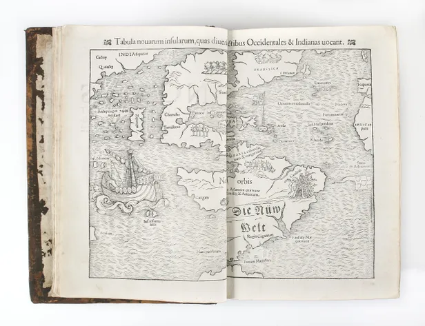 Cosmographiae universalis Lib.VI. in quibus, iuxta certioris fidei scriptorum traditionem describuntur, omniu[m] habitabilis orbis partiu situs, p[ro]priæq[ue] dotes. Regionum topographicæ effigies. ...