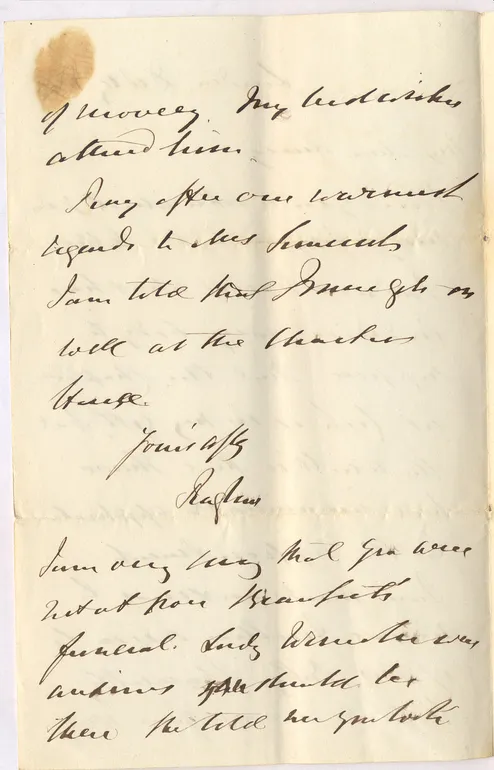 Autograph Letter Signed (