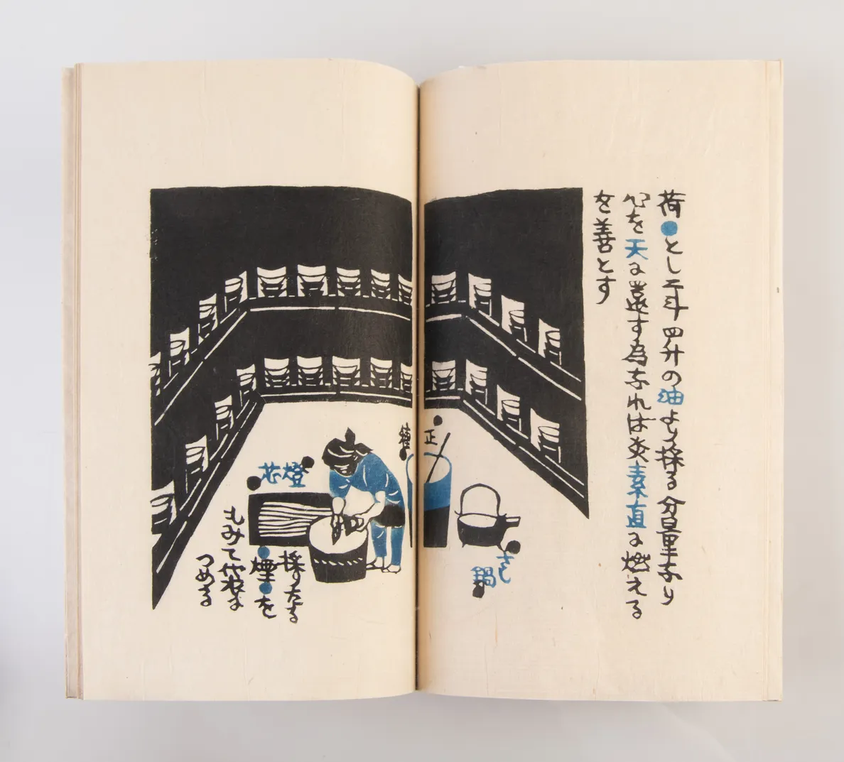 Zayu sanpo no sho: ten • chi • hito [In praise of the three treasures: heaven, earth, mankind].