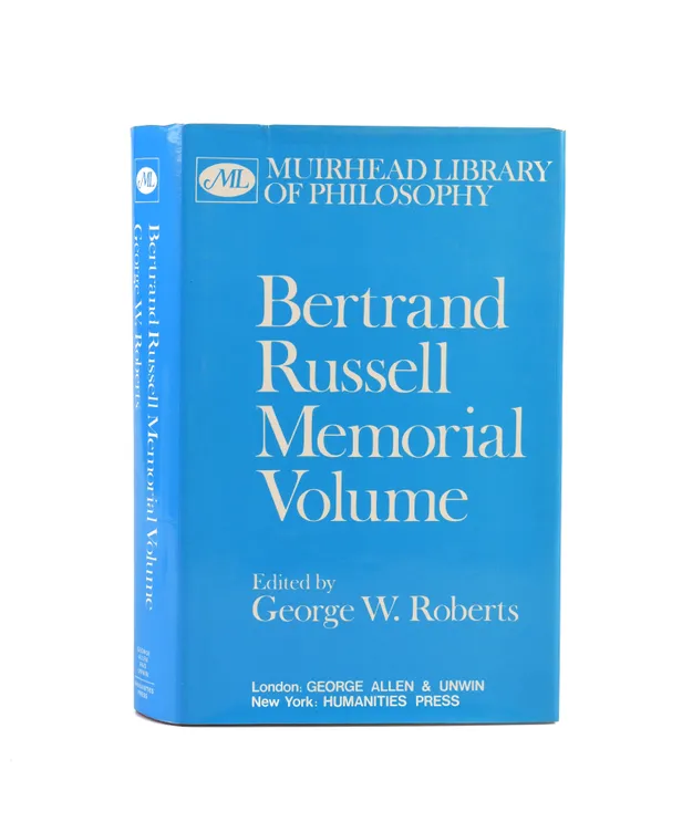 Bertrand Russell Memorial Volume.