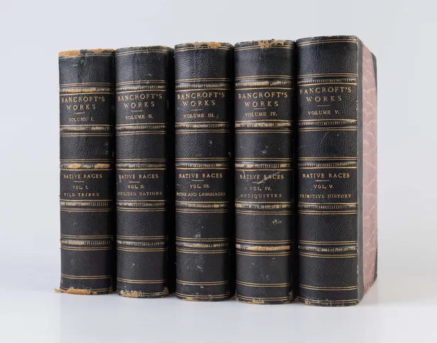 The Works. Volumes 1 - 5. The Native Races. 1. Wild Tribes. II. Civilized Nations. III. Myths and Languages. IV. Antiquities. V. Primitive History.