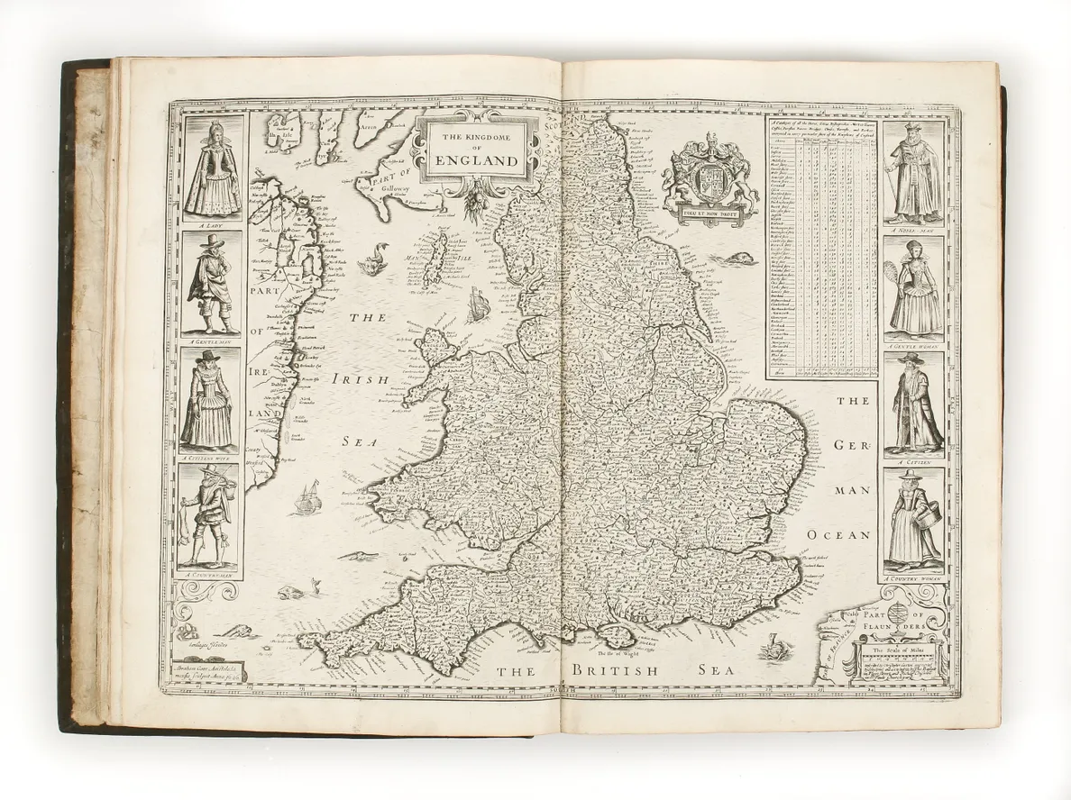 The Theatre of the Empire of Great-Britain ... Together with a Prospect of the Most Famous Parts of the World, viz. Asia, Africa, Europe, America. ...