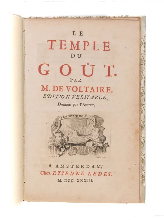 Le Temple du Gout.