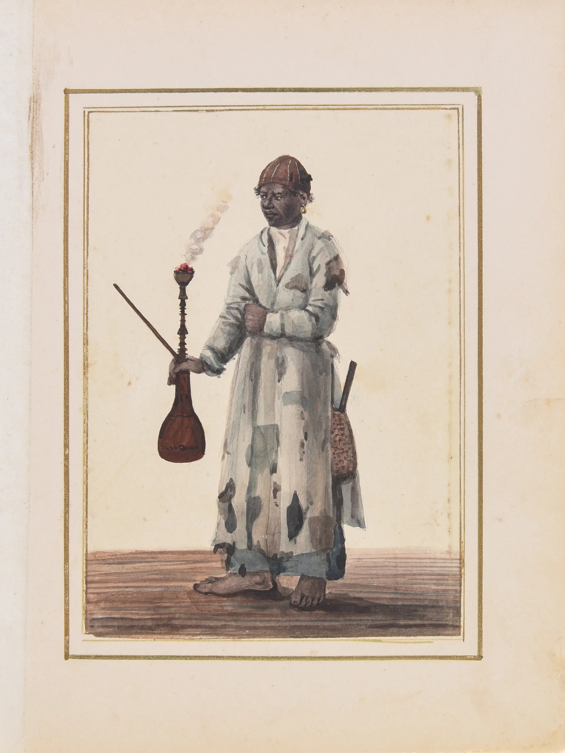 [An album of twenty-eight watercolours depicting Qajar tradespeople.]