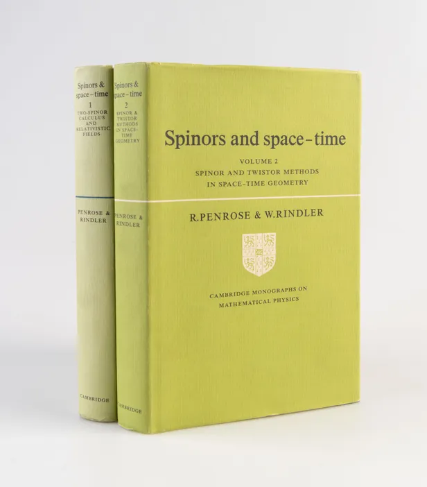 Spinors and Space-Time. Volume 1: Two-spinor calculus and relativistic fields. Volume 2: Spinor and twistor methods in space-time geometry.