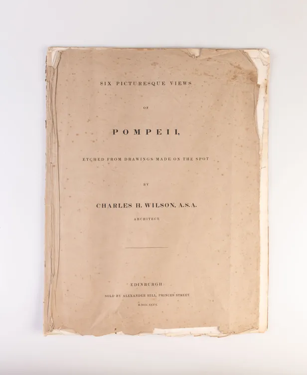 Six Picturesque Views of Pompeii,