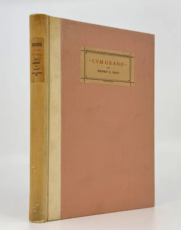 Cum Grano.  Verses and Epigrams.