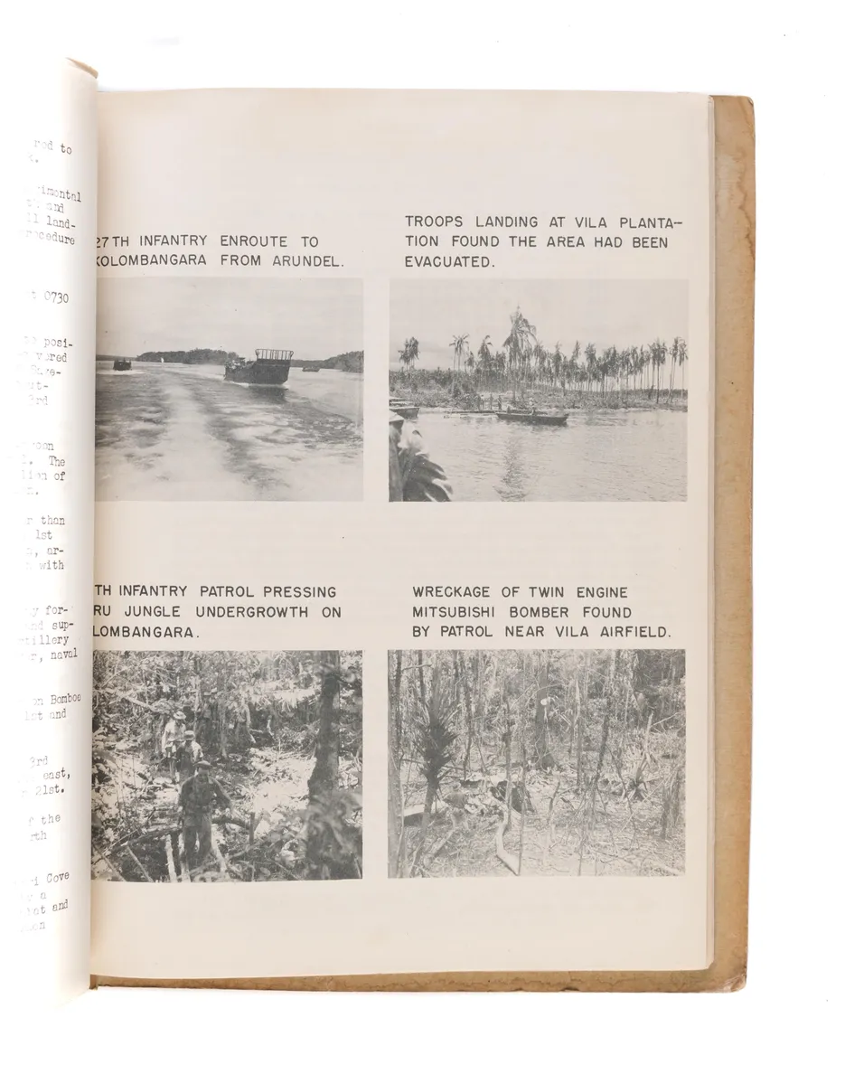 Operations of the 25th Infantry in the Central Solomons: New Georgia - Arundel - Vella Lavella.