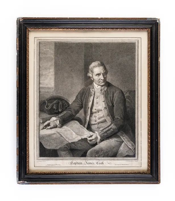 Captain James Cook.