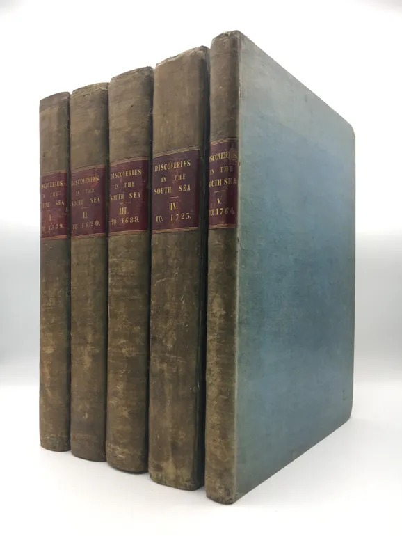 A Chronological History of the Discoveries in the South Sea or Pacific Ocean.