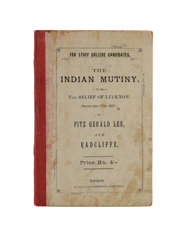 For Staff College Candidates. The Indian Mutiny.