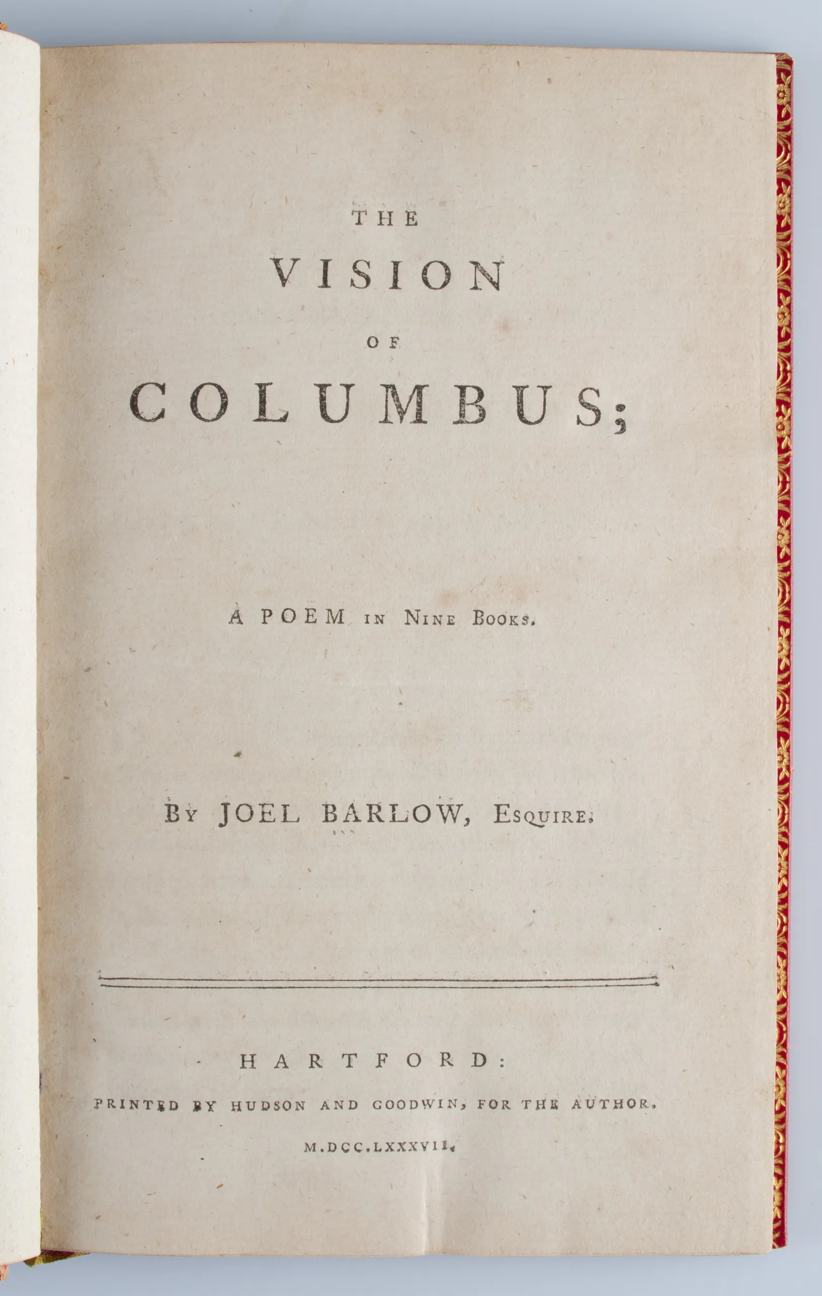 The Vision of Columbus;