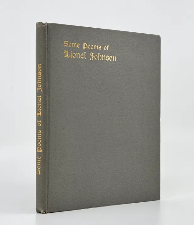 Some Poems of Lionel Johnson