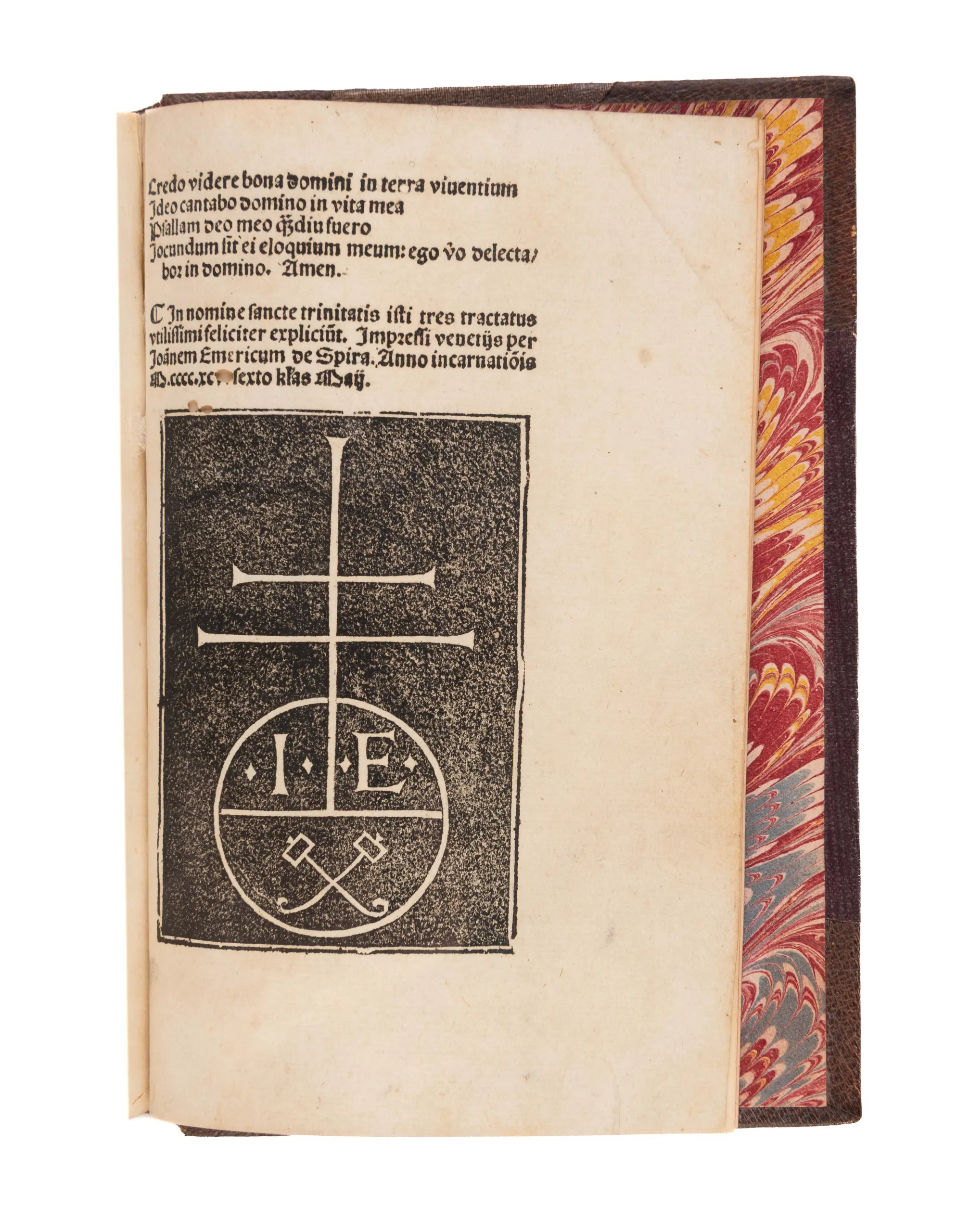 Trialogus super evangelio de duobus discipulis euntibus in Emmaus... [and other tracts]
Venice, Johann Emerich (for Lucantonio Giunta), 26 April 1495