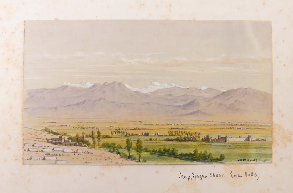 Sketches taken during the Second Afghan War.