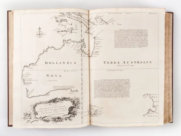 Navigatium atque Itinerantium Bibliotheca: or A Complete Collection of Voyages and Travels. Consisting of above six hundred of the most Authentic Writers... Containing whatever has been observed Worth of notice in Europe, Asia, Africa, and America;.. incl