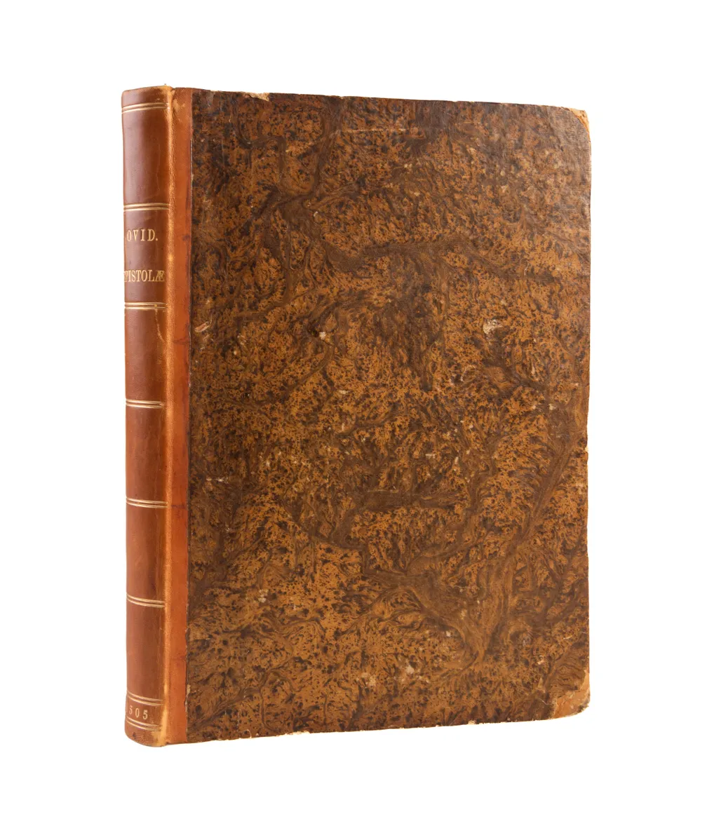 Epistole Heroides Ovidii diligenti castigatone exculte aptissimis figuris ornate. Commentantibus Antonio Volsco Ubertino Crescentinate et Omnibono Viris Eruditissimis.