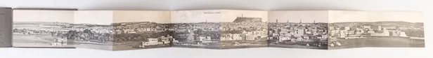 Souvenir d'Alep (Syrie). Panoramique d'Alep.