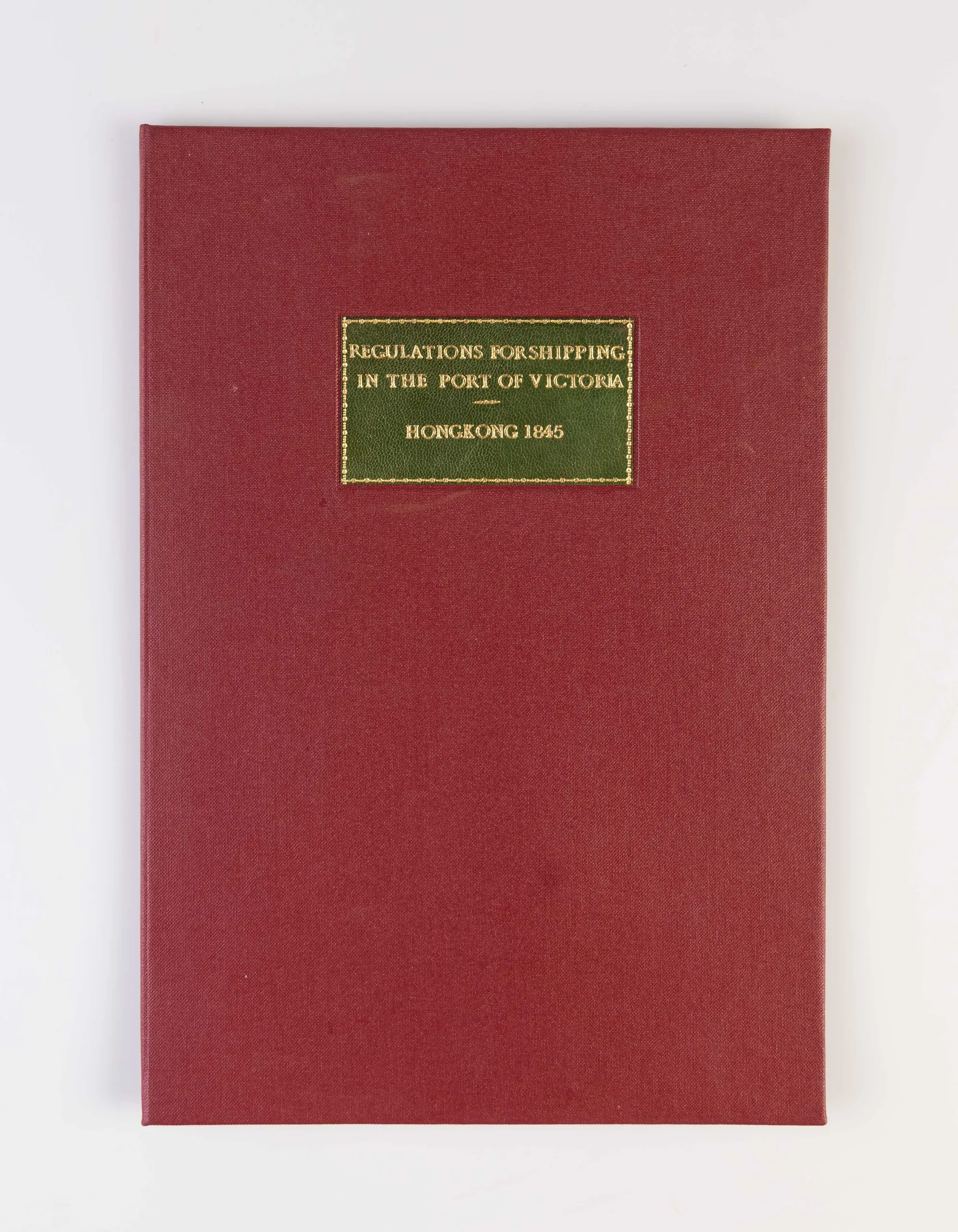 Regulations for the shipping and boats in the Port of Victoria.