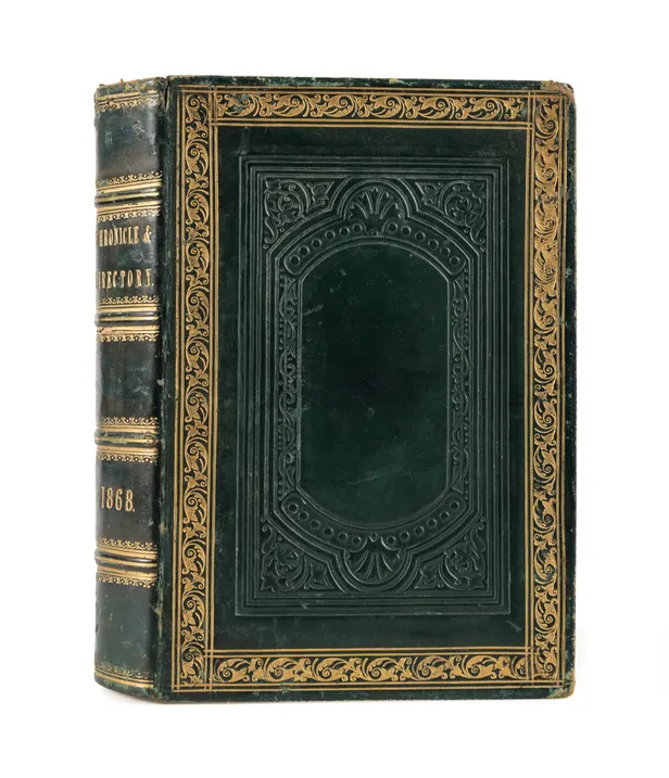 The Chronicle & Directory for China, Japan, & the Philippines, for the year 1868.