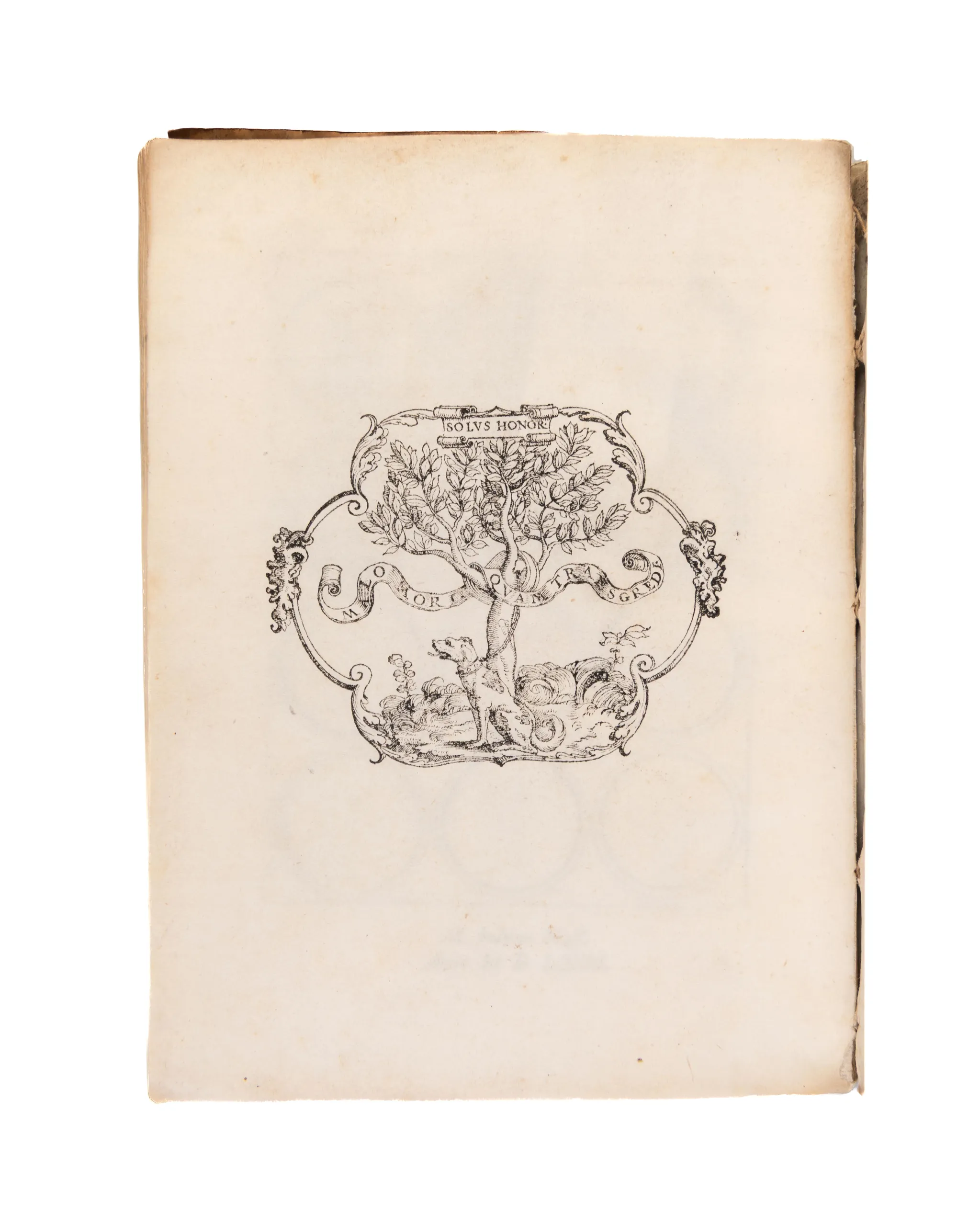 Le imagini con tutti i riversi trovati et le vite de gli imperatori tratte dalle medaglie et dalle historie de gli antichi. Libro primo [all published].   
[Venice], Enea Vico, 1548.