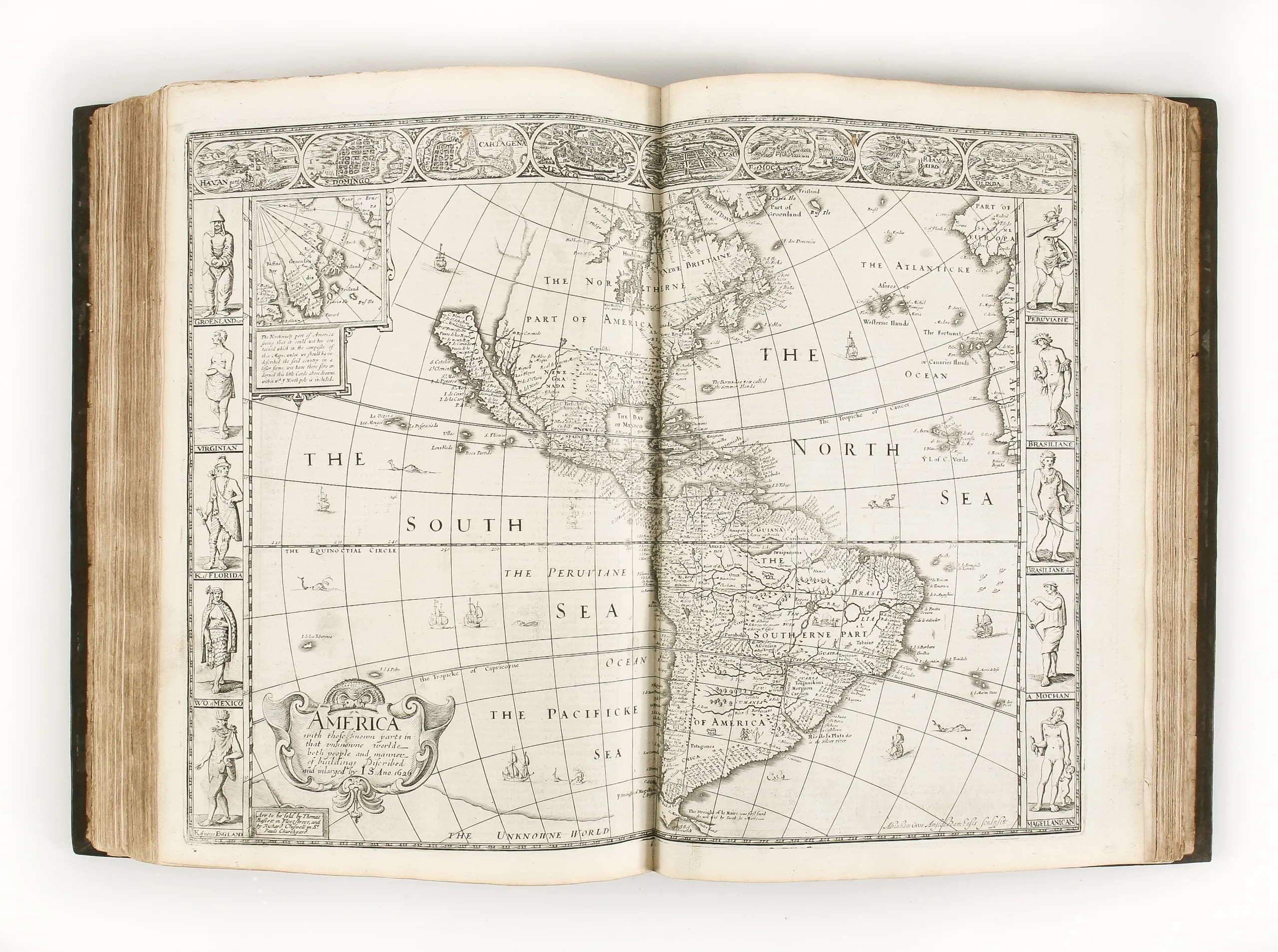 The Theatre of the Empire of Great-Britain ... Together with a Prospect of the Most Famous Parts of the World, viz. Asia, Africa, Europe, America. ...