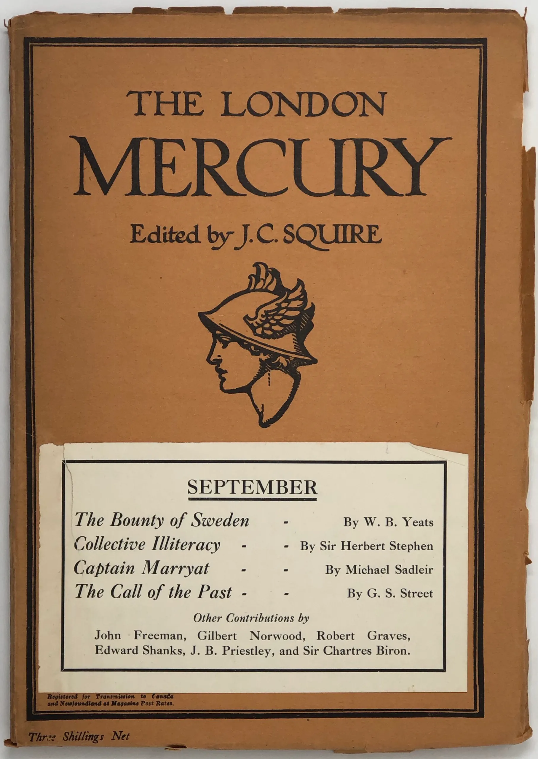 The London Mercury. Volume X, No. 59.