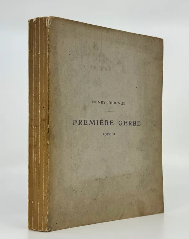 Premier Gerbe: Poésies.
