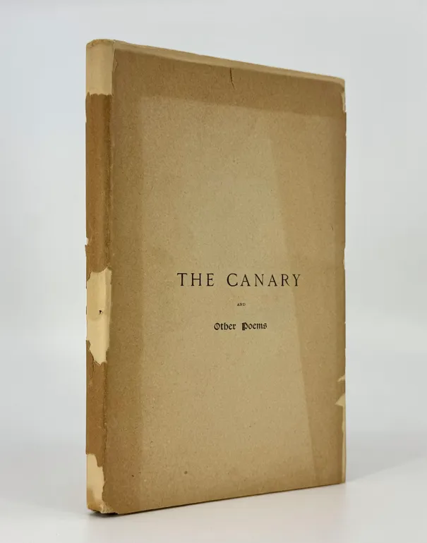 The Canary and Other Poems.