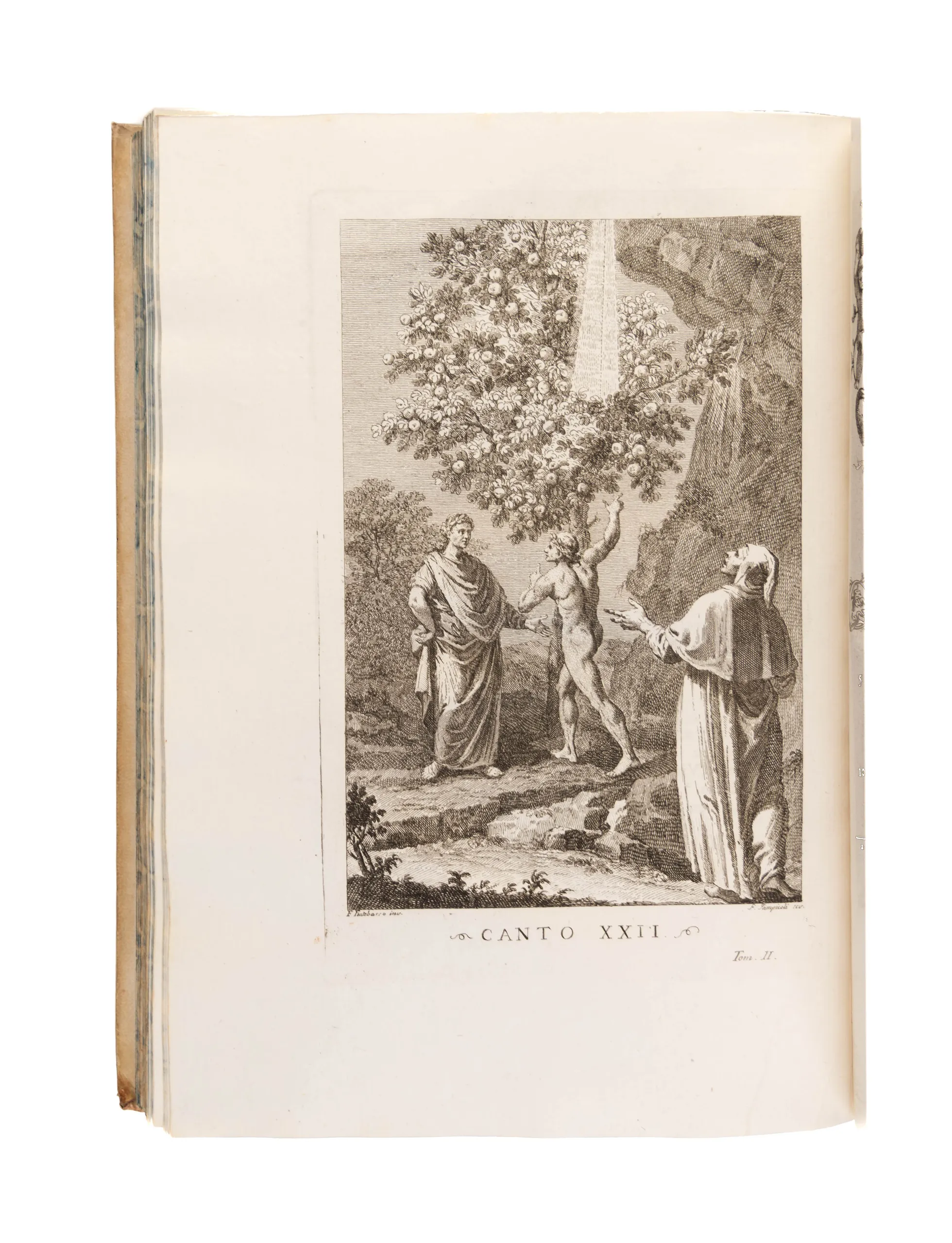 [Opere]. La Divina Commedia di Dante Alighieri con varie annotazioni e copiosi rami adornata.