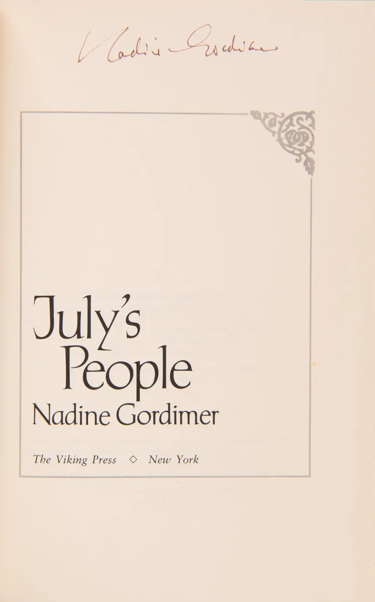 July's People.