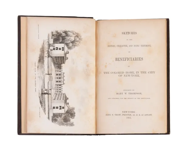 Sketches of the history, character, and dying testimony, of beneficiaries of the Colored Home, in the city of New-York.