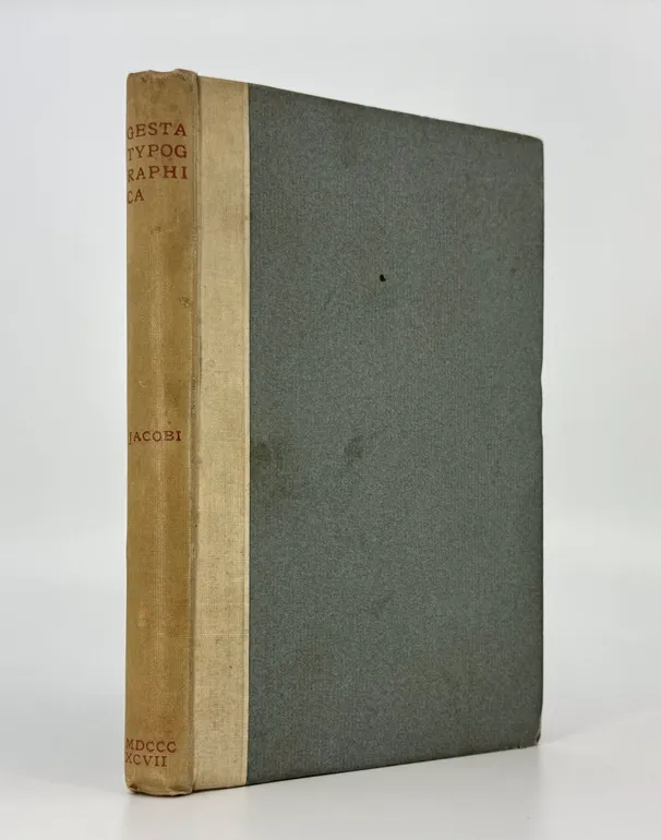 Gesta Typographica, Or, A Medley for Printers and Others,