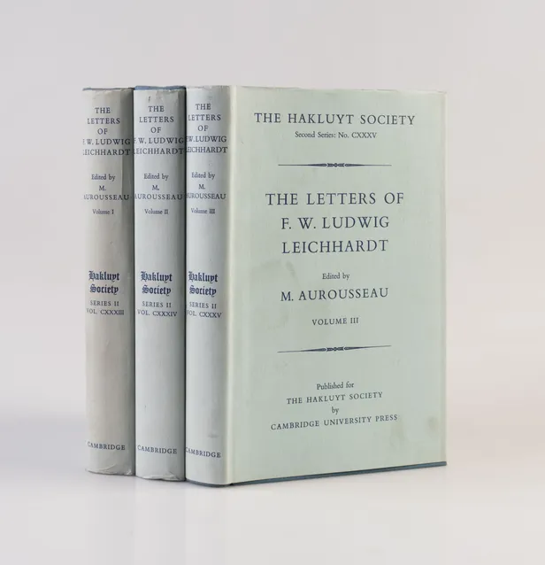 The Letters of F.W. Ludwig Leichhardt.