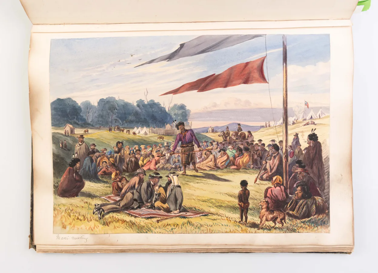 [Topographical watercolour album, including New Zealand, the West Indies and Brazil.]