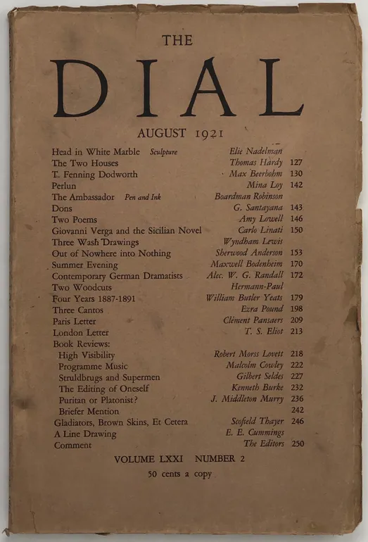 The Dial. Volume LXXI, No. 2.