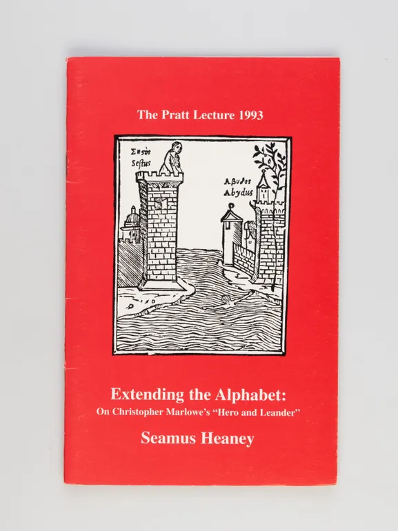 Extending the Alphabet. On Christopher Marlowe's Hero and Leander. The Pratt Lecture, 1993.