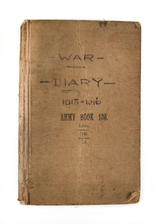 Diary account of the Dardanelles campaign.