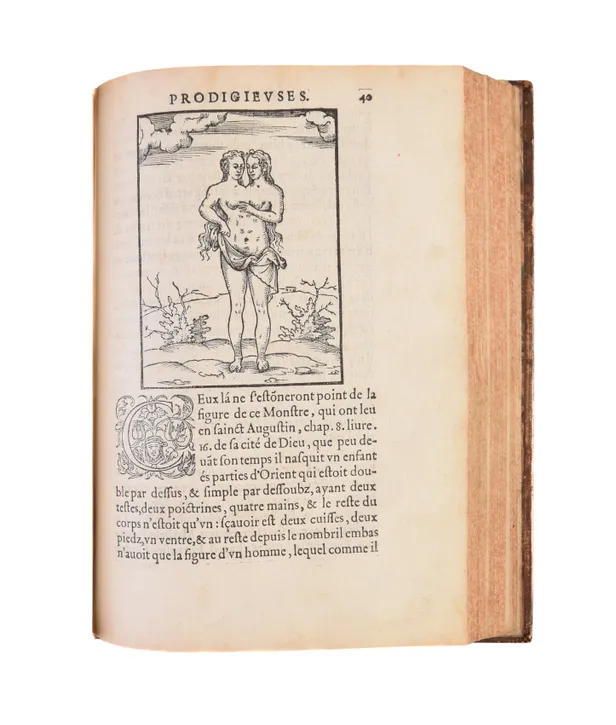 Histoires prodigieuses... extraictes de plusieurs fameux autheurs, Grecs & Latins, sacrez & prophanes: mises en nostre langue par P. Boaistuau, surnomé Launay, natif de Bretagne: avec les pourtraicts & figures.
Paris,