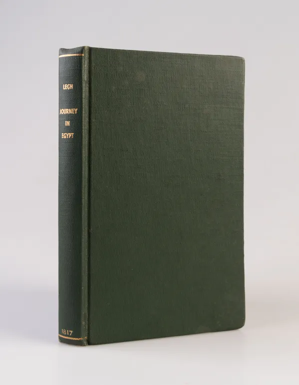 Narrative of a Journey in Egypt and the Country beyond the Cataracts.